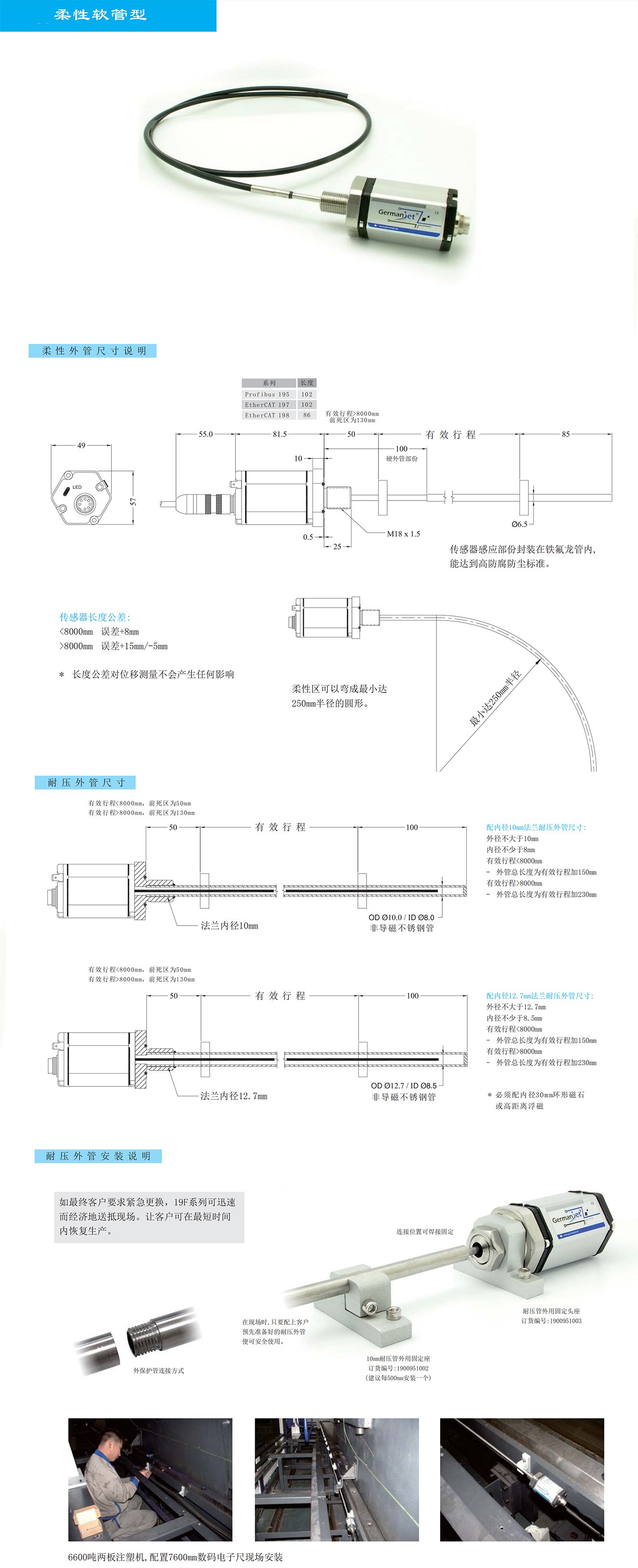 19F 柔性长行程产品实物图
